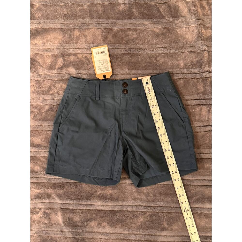 NWT prAna 5" Alana Shorts Deep Stellar - Size 2 - Picture 6 of 8